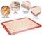 Stainless Steel Baking Sheet Tray Cooling Rack with Silicone Baking Mat Set, Cookie Pan with Cooling Rack, Set of 9 (3 Sheets + 3 Racks + 3 Mats), 10/12/16 Inch, Easy Clean